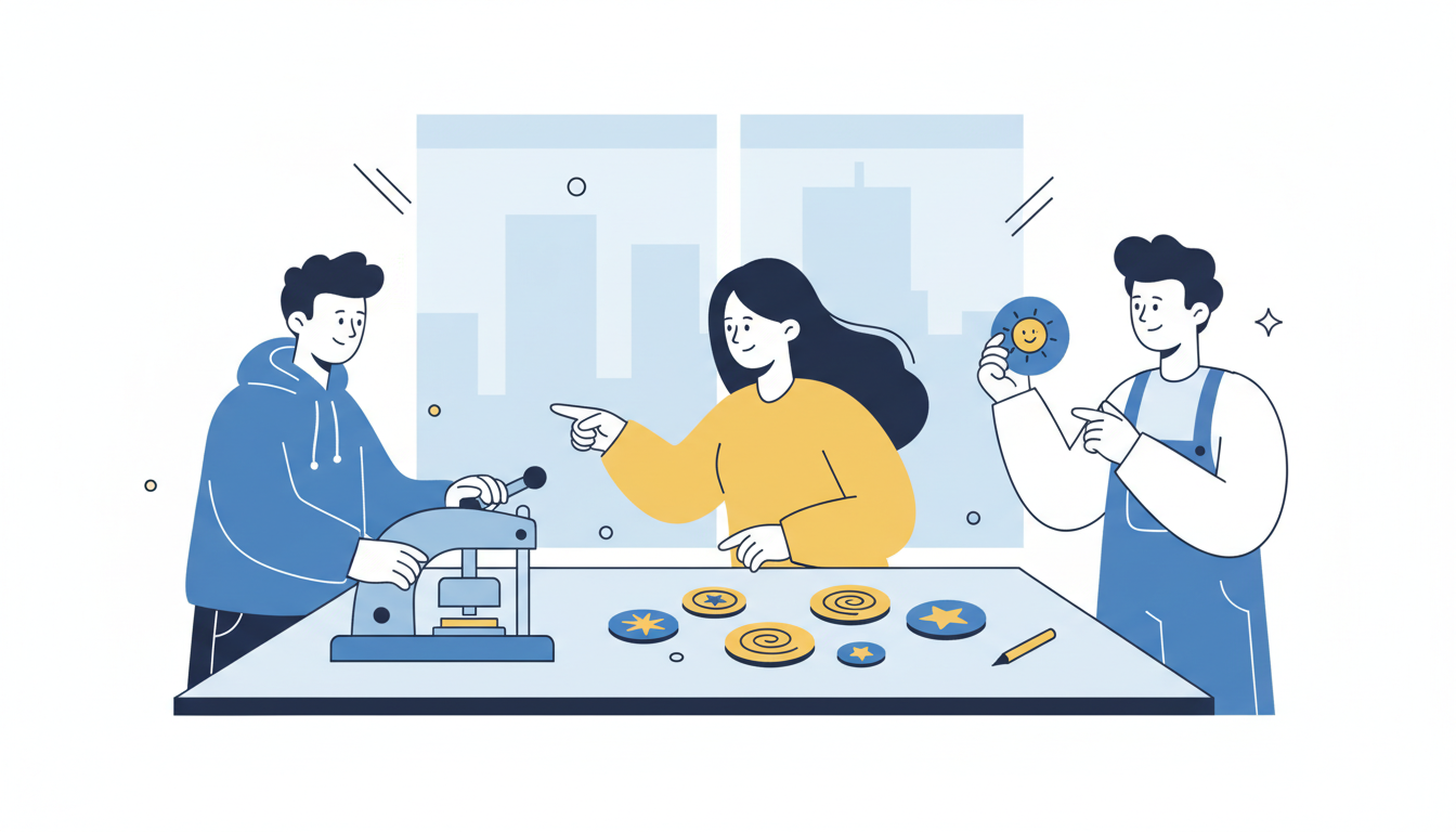 Buttons herstellen für Jugendhäuser – So gelingt der perfekte Button-Druck