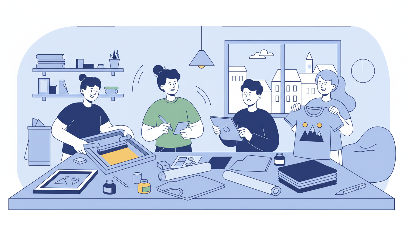 T-Shirts bedrucken in Nürtingen: Kreative Textildruck-Ideen für dein Jugendhaus